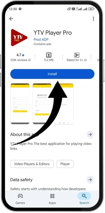 تحميل ياسين تيفي للاندرويد الإصدار 5.5.1 لايف 32 get ytv player pro