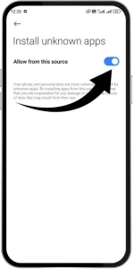 install unknown apps