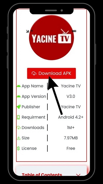 downlaod yacine tv black