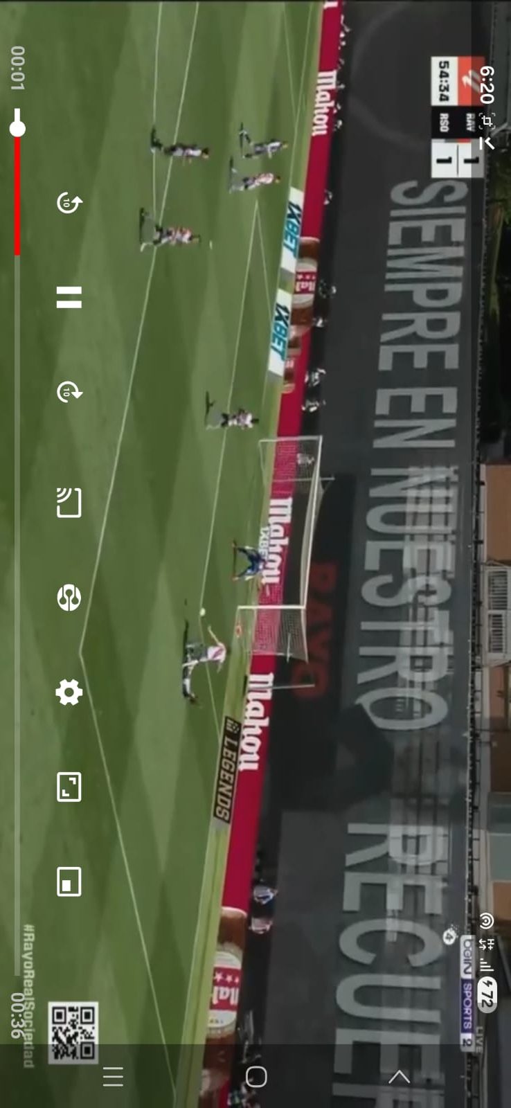 live match playing